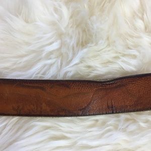 Vintage Accessories - Vintage Desert scene leather belt Vintage Accessories - Vintage Desert scene leather belt